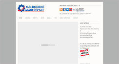 Desktop Screenshot of melbournemakerspace.org